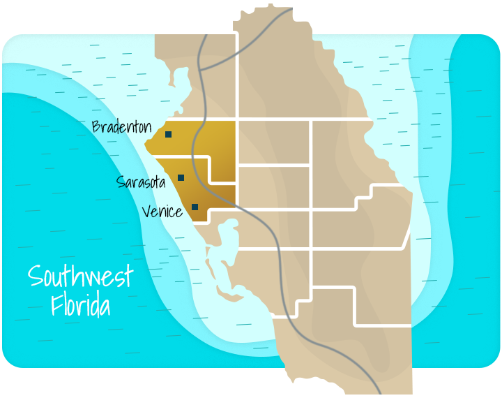 Graphic: Southwest Florida coverage map
